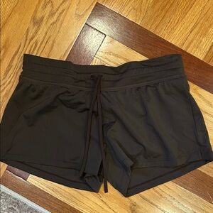 New Women's Brown Swim Shorts w/Side Slits 6